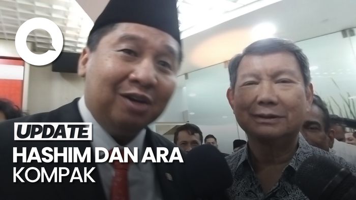 Video Hashim Bantah soal Viral Tolak Jabatan Tangan Ara: Itu Hoaks