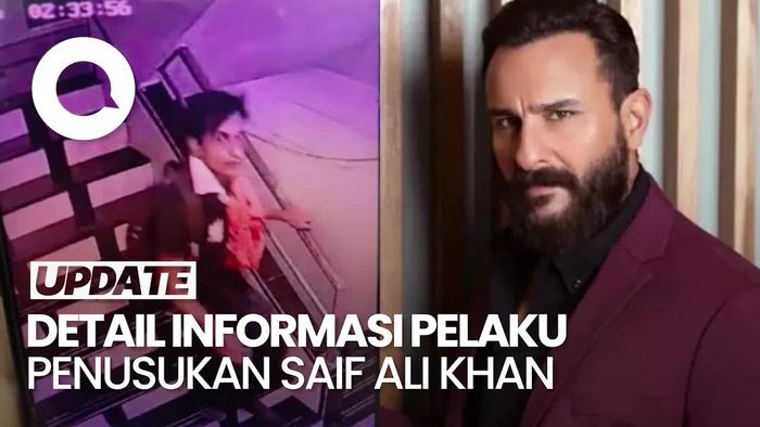 Video: Tampang Pelaku Penusukan Saif Ali Khan yang Kini Sudah Ditangkap