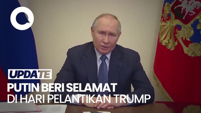 Video Putin Beri Selamat ke Trump: Kami Siap Dialog soal Konflik Ukraina