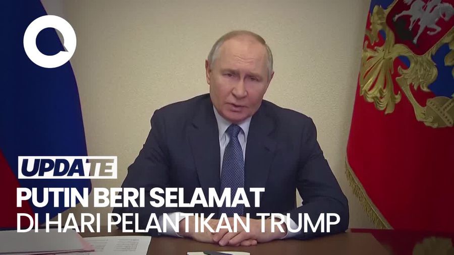 Video Putin Beri Selamat ke Trump: Kami Siap Dialog soal Konflik Ukraina