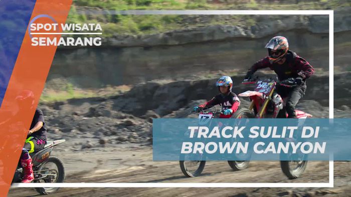 Melewati Track Ekstrem di Brown Canyon, Semarang