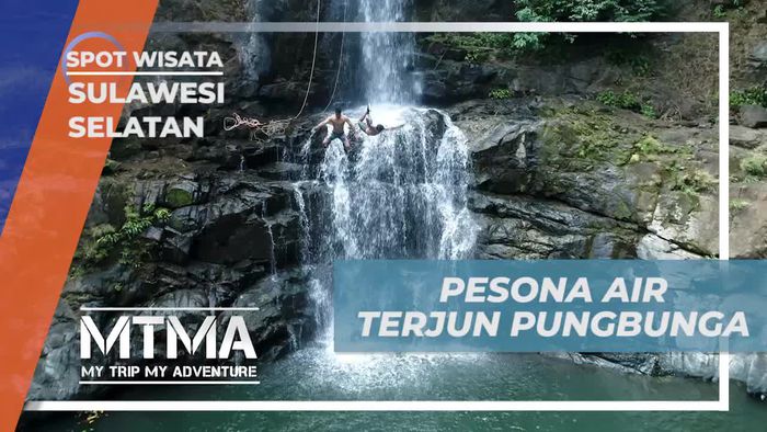 Eksplorasi Keindahan Air Terjun Pungbunga di Sulawesi Selatan