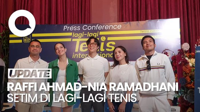 Video Alasan Raffi Setim dengan Nia Ramadhani di Lagi-lagi Tenis, Bukan Nagita 