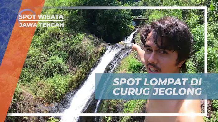 Menemukan Spot Melompat Seru di Curug Jeglong, Jawa Tengah