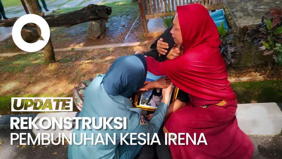 Video: Tangis Keluarga Wanita yang Dibunuh di Sorong Pecah saat Rekonstruksi 
