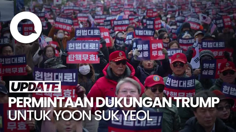 Video: Trump Diharapkan Dukung Presiden Yoon Suk Yeol Tak Dimakzulkan