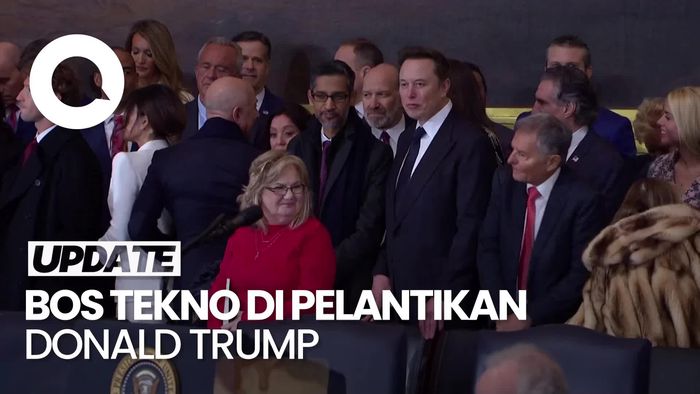 Video: Elon Musk hingga Sam Altman Hadiri Upacara Pelantikan Donald Trump