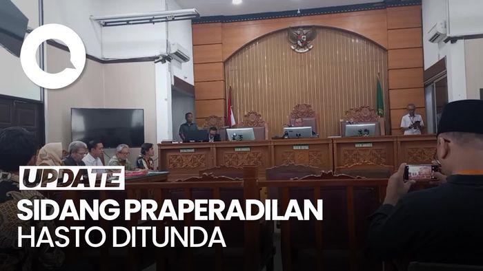Video: KPK Tak Hadir, Sidang Praperadilan Hasto Ditunda