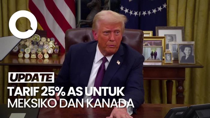Video: Trump akan Kenakan Tarif 25% untuk Impor dari Meksiko dan Kanada