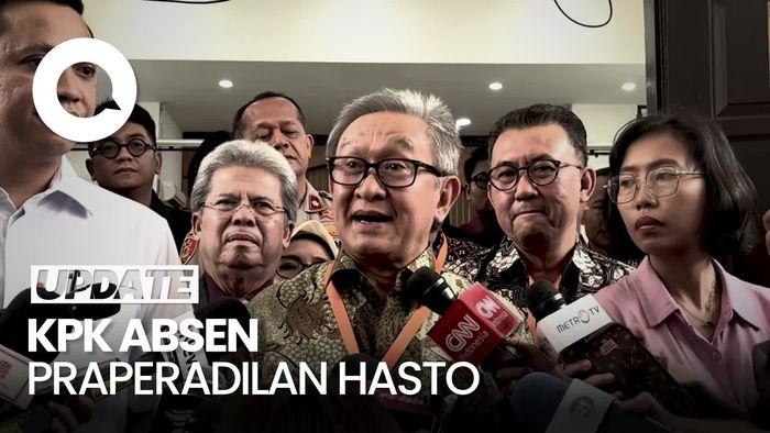 Video Pengacara Hasto soal KPK Absen Sidang Praperadilan: Mungkin Sibuk