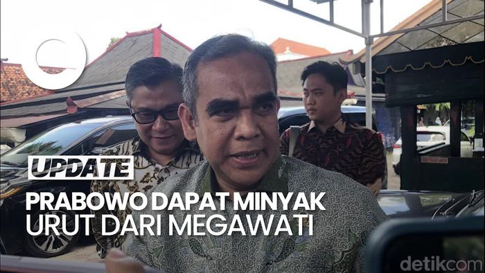 Video Muzani Sebut Prabowo Dapat Minyak Urut dari Megawati: Untuk Pegal-pegal