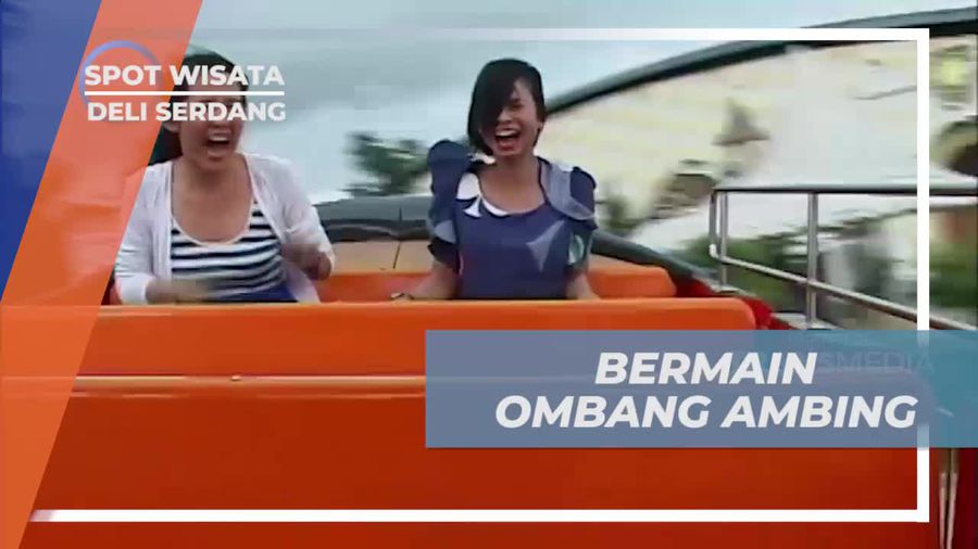 Mencoba Tantangan Ombang Ambing di Hill Park, Deli Serdang