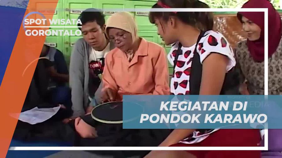 Mencoba Menenun di Pondok Karawo, Gorontalo