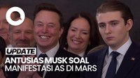 Video: Donald Trump Mau Kirim Astronaut ke Mars, Elon Musk Acungkan Jempol