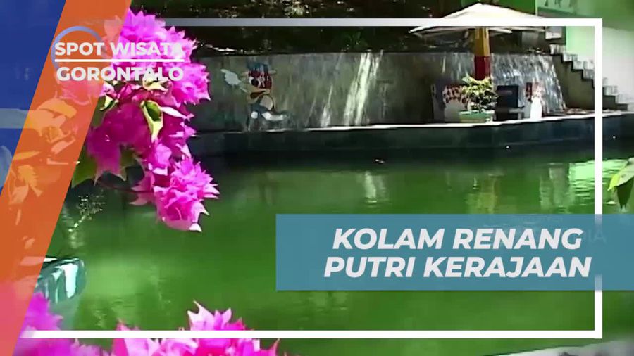 Menyegarkan Diri di Kolam Renang Putri Kerajaan, Gorontalo