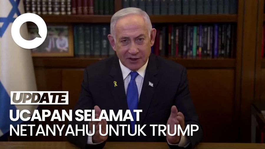 Video Trump Jadi Presiden AS, Netanyahu: Aliansi Kita Segera Tiba