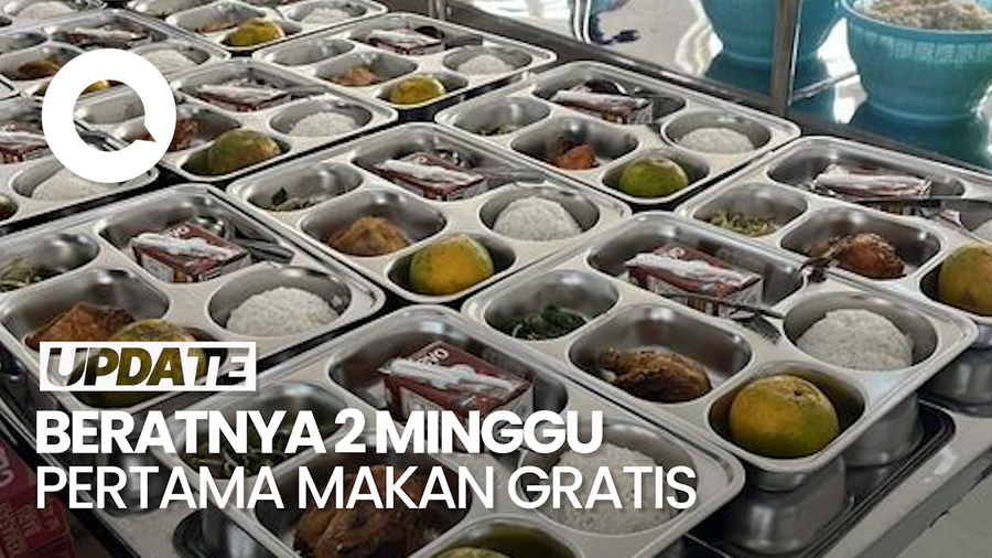 Video BGN: 2 Minggu Pertama Pelaksanaan Makan Gratis Sangat Berat