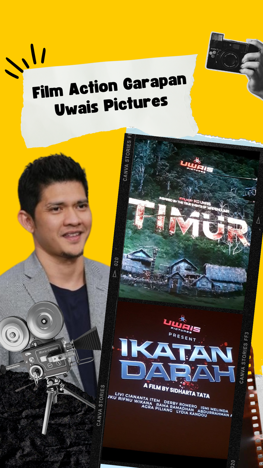 Video: Iko Uwais Luncurkan Rumah Produksi, Siap Rilis 2 Film Action
