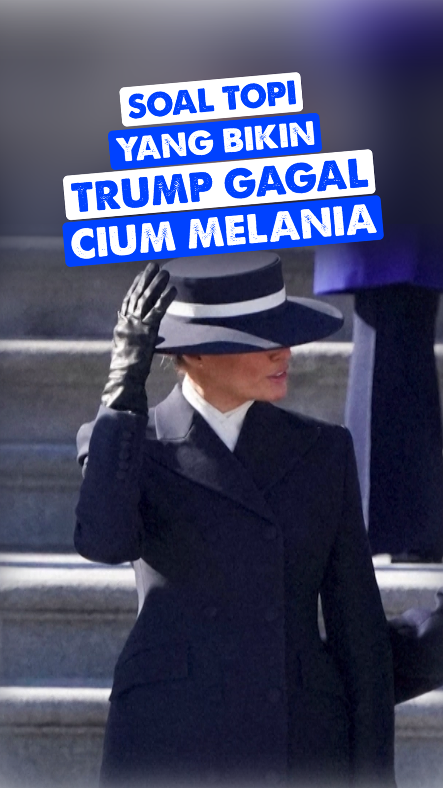 Video: Soal Topi yang Dikenakan Melania di Acara Pelantikan Trump