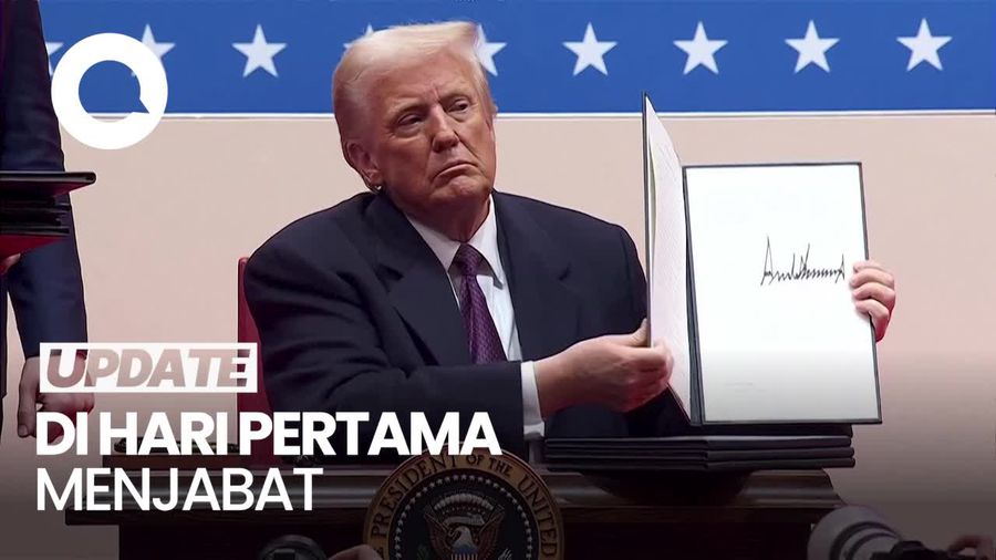 Video Trump Tarik AS Keluar dari WHO-Perjanjian Iklim Paris