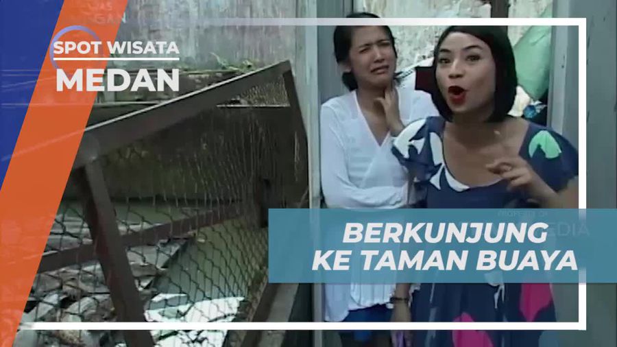 Berkunjung ke Taman Buaya di Medan