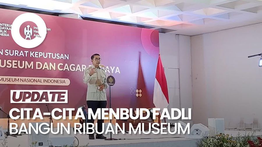 Video Fadli Zon: Mudah-mudahan ke Depan, Indonesia Jadi Negeri Ribuan Museum