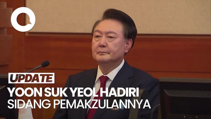 Video: Presiden Korsel Yoon Suk Yeol Hadiri Sidang Pemakzulannya Hari Ini