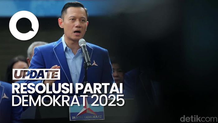 Video Resolusi Demokrat 2025, AHY: Sukseskan Pemerintahan Prabowo