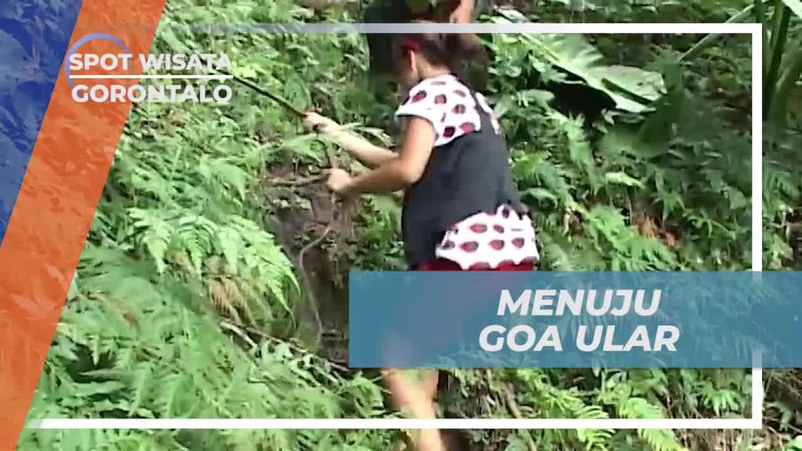 Menyusuri Goa Ular di Gorontalo