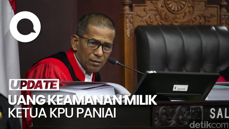 Video Hakim MK Cecar KPU Paniai Terkait Uang Keamanan Rekapitulasi Suara Rp 200 Juta