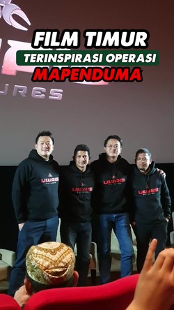 Video: Iko Uwais Sutradarai Film Timur, Terinspirasi dari Operasi Mapenduma