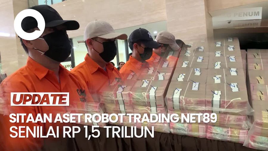Video: Bareskrim Sita Aset Robot Trading NET89 Senilai Rp 1,5 Triliun