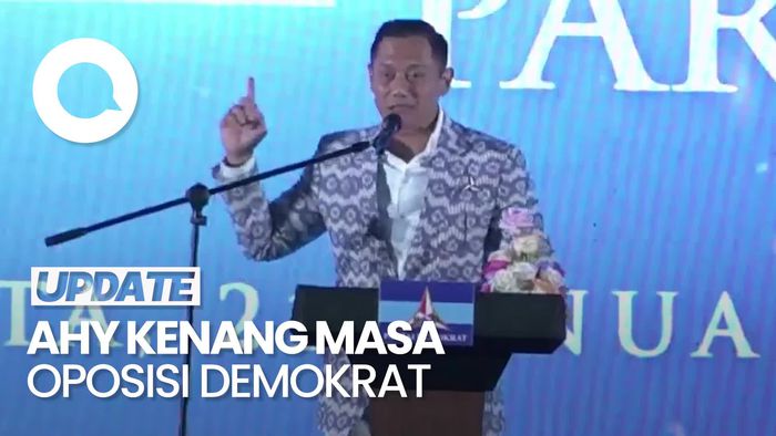 Video Kenang Masa Oposisi Demokrat, AHY: Setiap Ingin Berperan Jalan Kita Ditutup