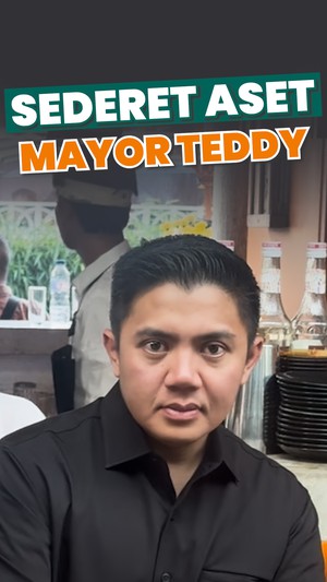 Video LHKPN Mayor Teddy Capai Rp 15,38 M, Ini Sederet Asetnya
