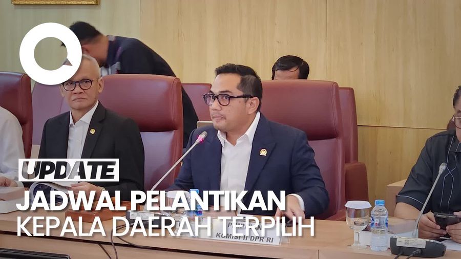 Video: Komisi II DPR Sepakat Kepala Daerah Tak Bersengketa MK Dilantik 6 Februari