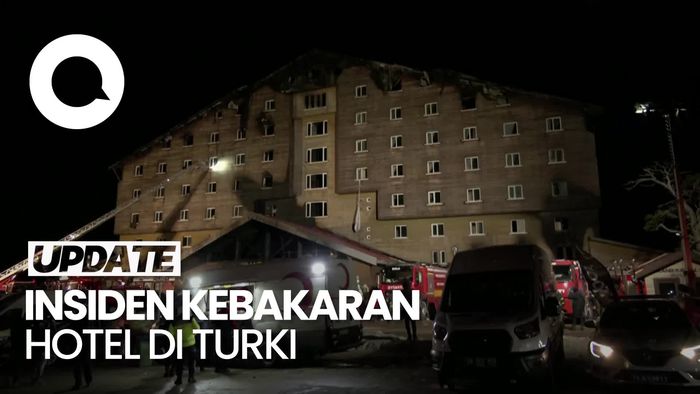 Video: Sebuah Hotel di Turki Kebakaran, 76 Orang Tewas
