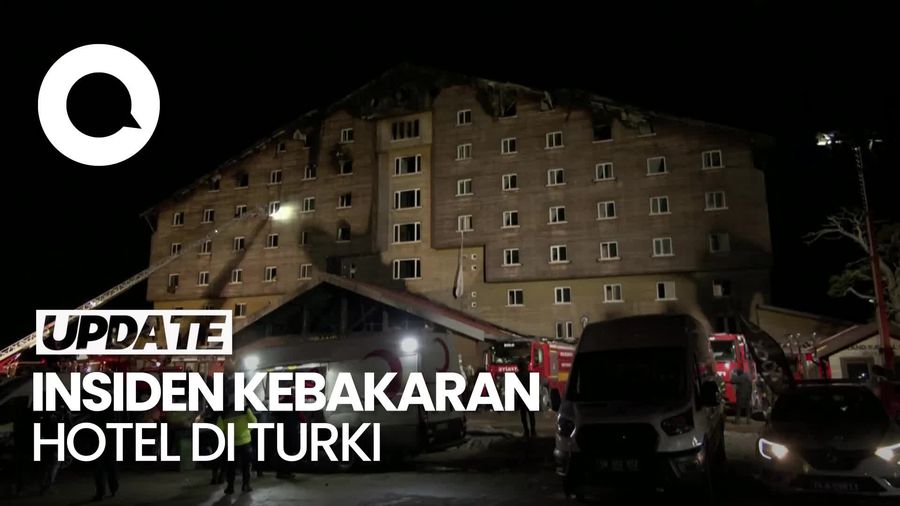 Video: Sebuah Hotel di Turki Kebakaran, 76 Orang Tewas