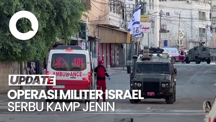 Video: Operasi Militer Israel di Tepi Barat, 8 Warga di Kamp Jenin Tewas