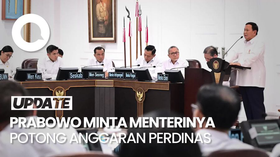 Video Prabowo Minta Anggaran Perdinas Menteri Dipotong: Bisa Hemat Rp 20 T
