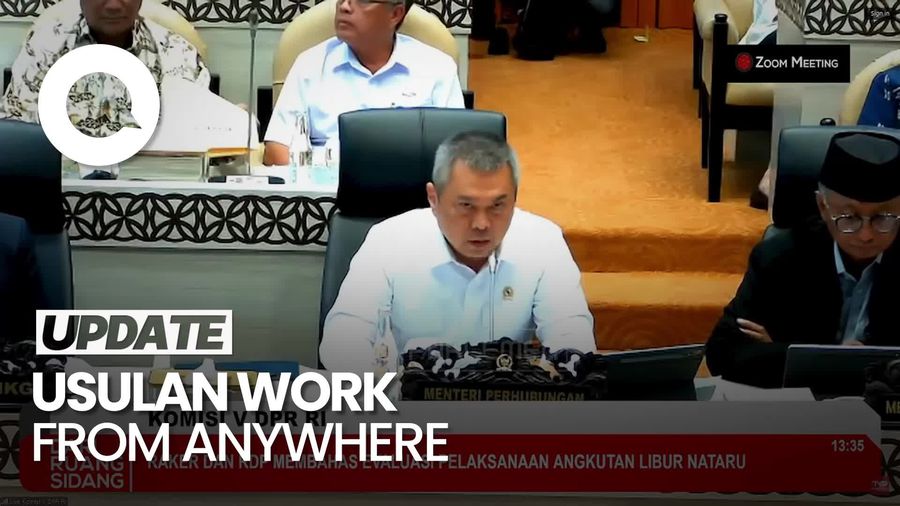 Video: Menhub Usul Work From Anywhere 24-27 Maret, Antisipasi Pemudik Membeludak
