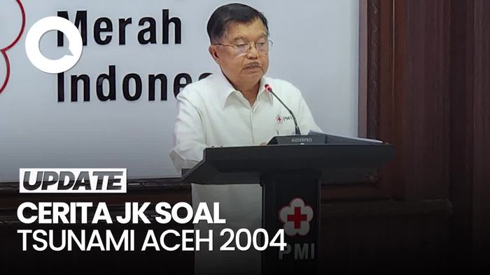 Video Cerita JK soal Kendala saat Tsunami Aceh 2004 hingga Terbentuknya BNPB