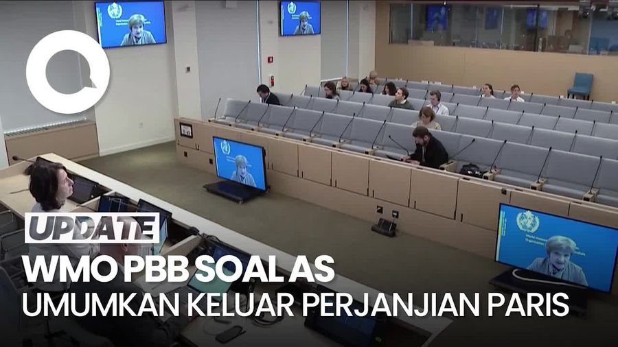 Video: Balasan Data dari WMO PBB soal Trump Tarik AS dari Perjanjian Paris