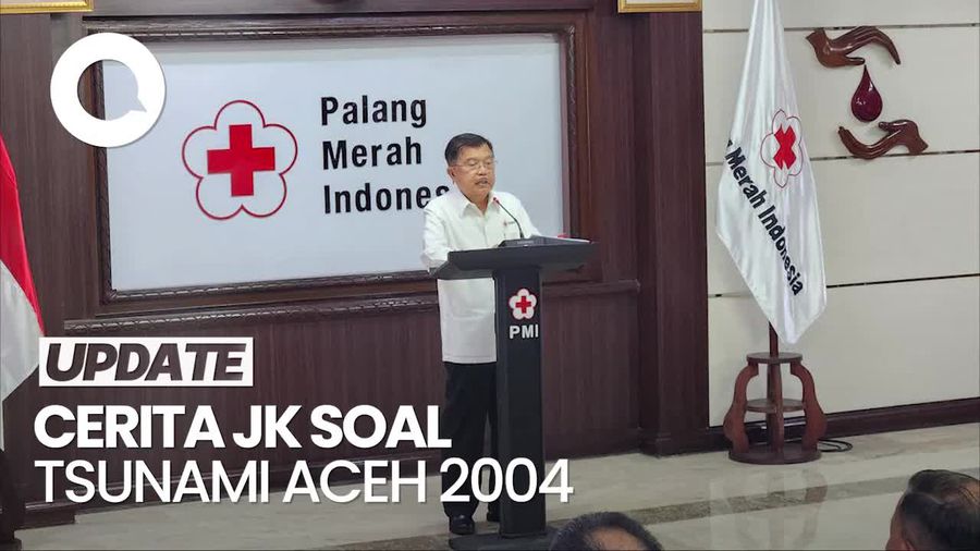 Video: Cerita JK Kenang Tragedi Tsunami Aceh 20 Tahun Silam