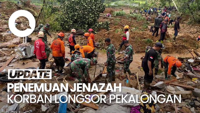Video: Total Korban Tewas Longsor-Banjir di Pekalongan Jadi 21 Orang