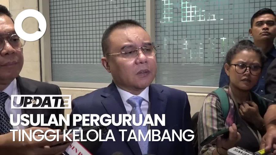 Video: Kata Pimpinan DPR soal Usulan Perguruan Tinggi Kelola Tambang