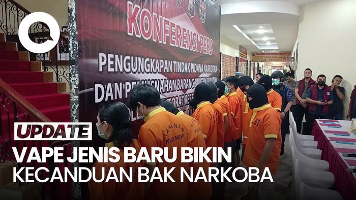Video: Terkuak Peredaran Vape Mengandung Etomidat di Batam, Sebungkus Rp 2 Juta