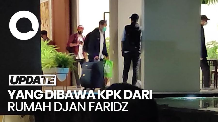 Video: Geledah Rumah Djan Faridz, KPK Bawa 3 Koper hingga 1 Tas Jinjing