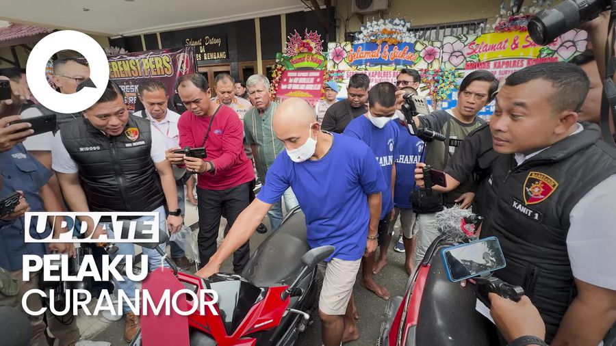 Video: Polres Rembang Ringkus Pelaku Curanmor yang Beraksi di 44 TKP