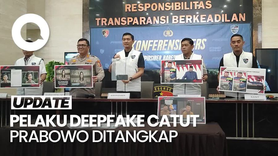 Video Penipu AI Deepfake yang Catut Prabowo-Sri Mulyani Ditangkap!