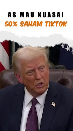 Video: Kala Trump Mau AS Kuasai 50% Saham TikTok